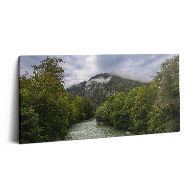 Fotoobraz canvas 120x60 Górski krajobraz Niemiec