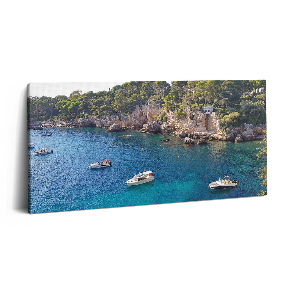 Fotoobraz canvas 120x60 Krajobraz w Cap d'Antibes