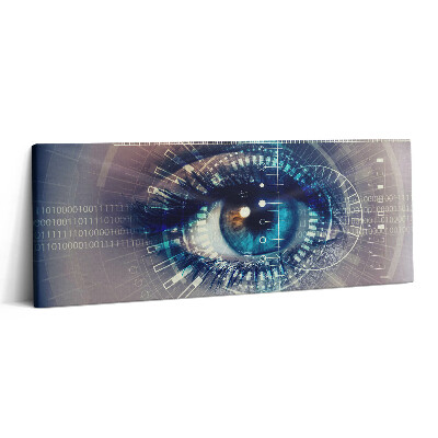 Obraz na płótnie 125x50 Oczy kobiety