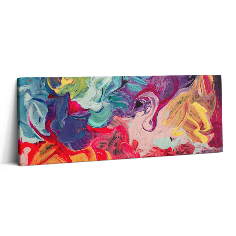 Fotoobraz canvas 125x50 Kolorowa abstrakcja