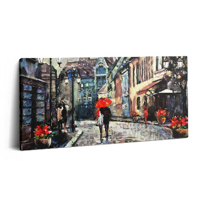 Foto obraz na płótnie 140x70 Architektura miasta