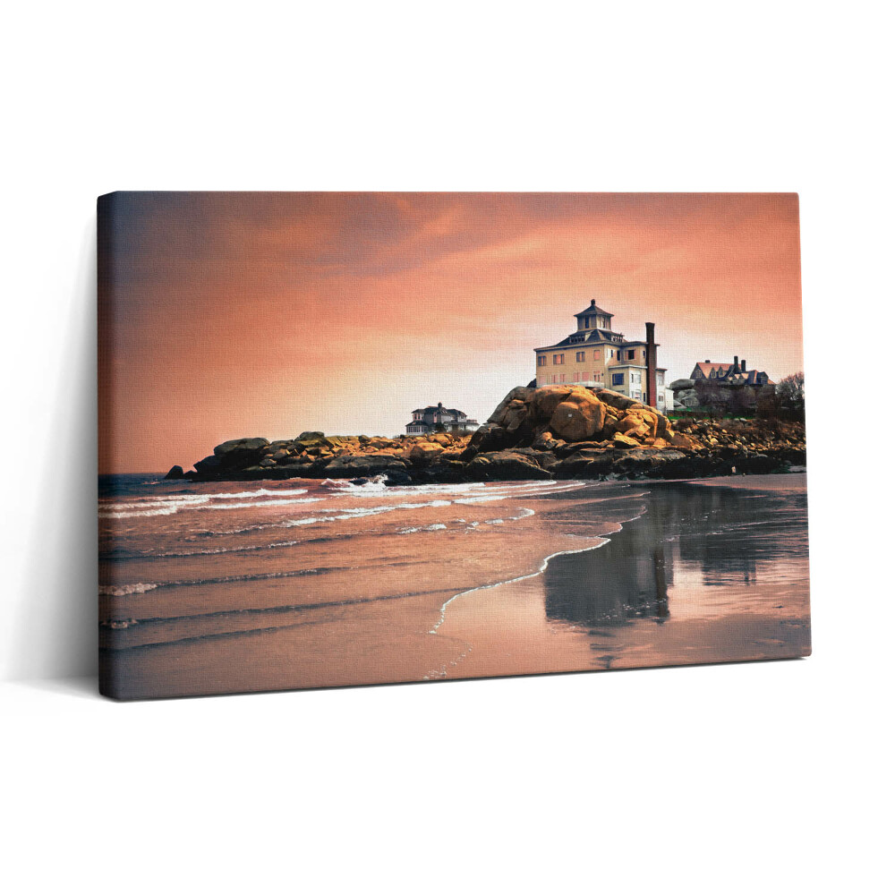 Obraz na płótnie 30x20 Nadmorska chata Shermana