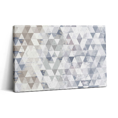 Nowoczesny obraz na płótnie 30x20 Wzór geometryczny z trójkątami