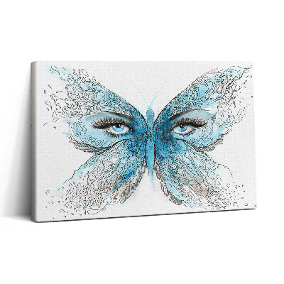 Obraz na płótnie 30x20 Twarz motyla