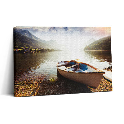 Obraz canvas 30x20 Fantastyczne widoki na jezioro