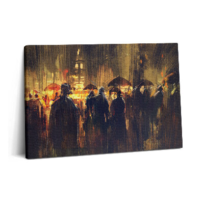 Obraz canvas 60x40 Impresjonizm w sztuce - rynek