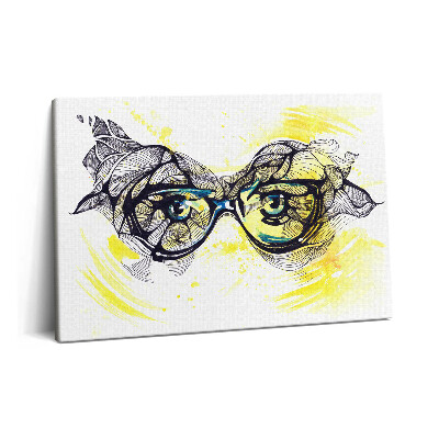 Obraz canvas 60x40 Okulary