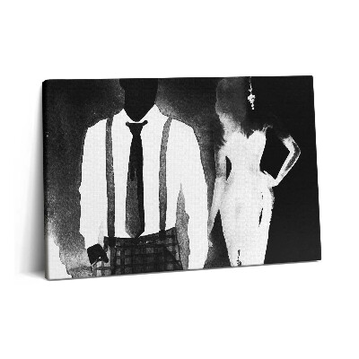 Obraz canvas 60x40 Akwarele dla kobiet i mężczyzn