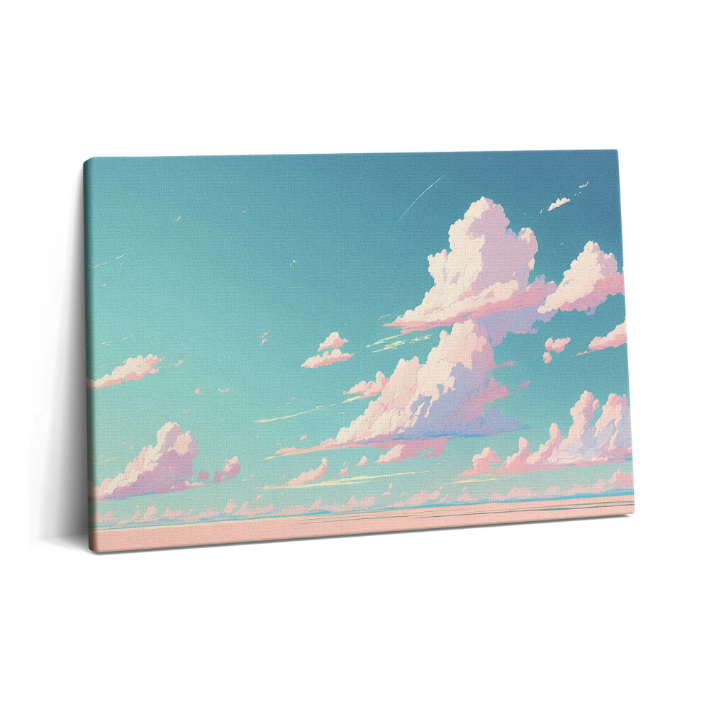 Obraz canvas 60x40 Pastelowy kolor nieba