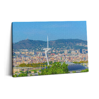 Obraz canvas 60x40 Park Olimpijski w Barcelonie Katalonia