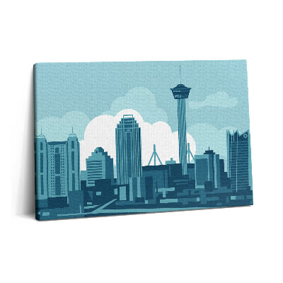 Obraz canvas 60x40 Architektura San Antonio USA