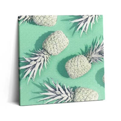 Foto obraz ze zdjęcia 60x60 Malowany ananas