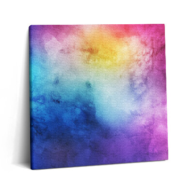 Obraz canvas 60x60 Kolorowe plamy