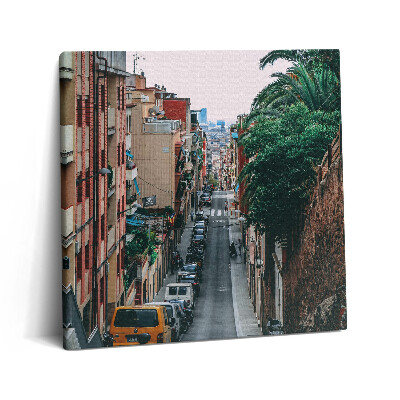 Foto-obraz canvas 60x60 Droga Barcelonie Gracio