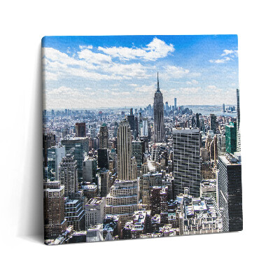 Foto-obraz canvas 60x60 Empire State Building w Nowym Jorku