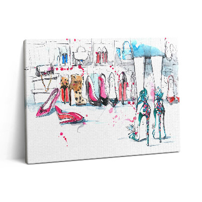 Obraz na płótnie 80x60 Element kobiecości