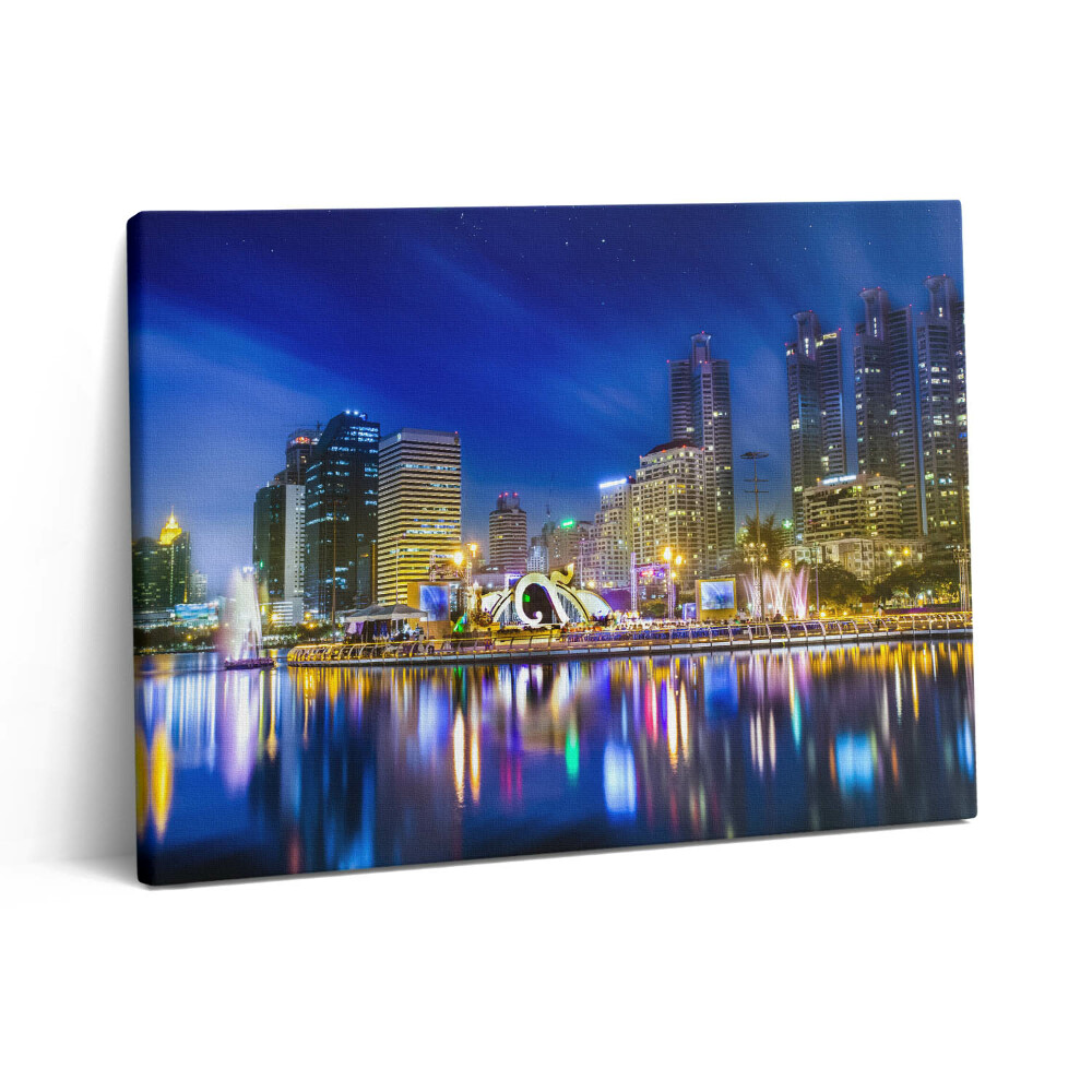 Obraz na płótnie 80x60 Miasto pełne kolorów