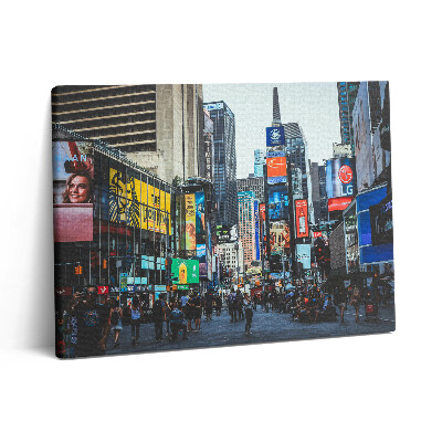 Foto obraz canvas 80x60 Times Square w Nowym Jorku