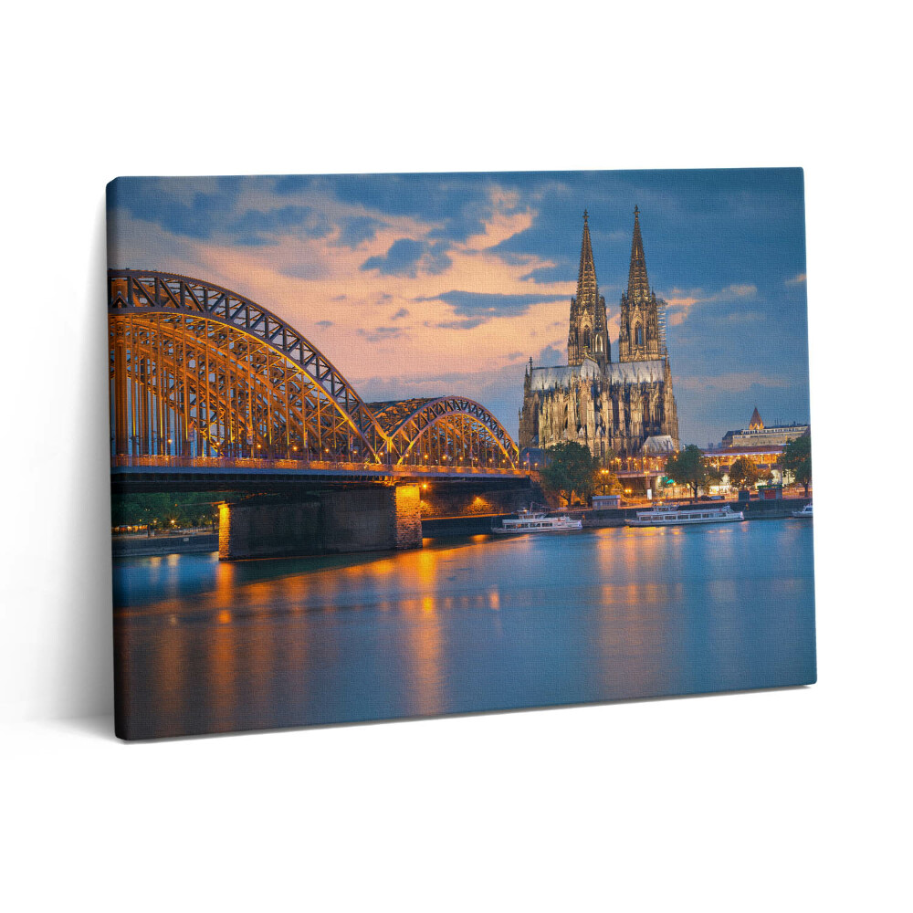 Obraz na płótnie 80x60 Widok na ratusz