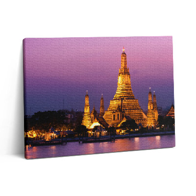 Obraz na płótnie 80x60 Świątynia w Bangkoku w Tajlandii