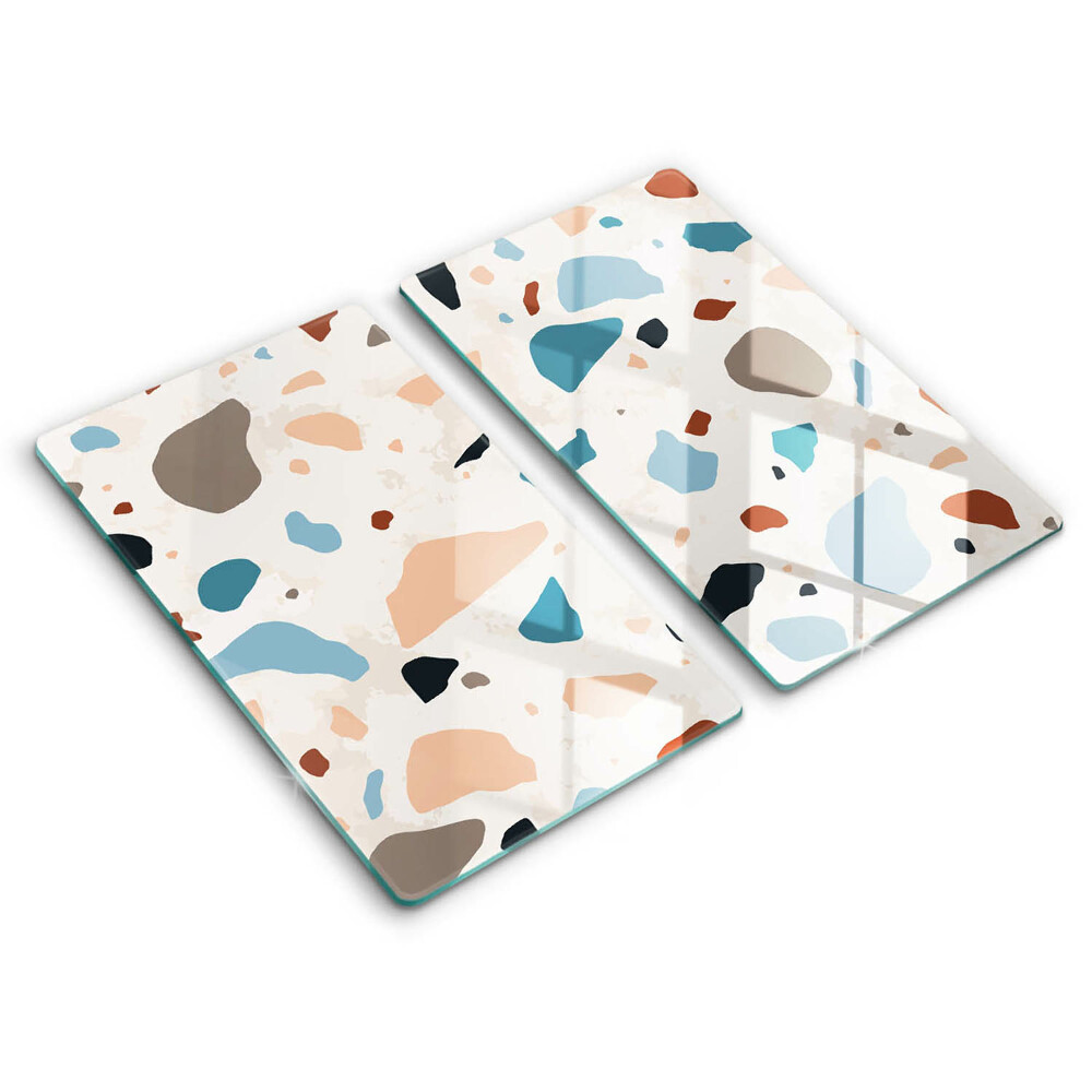 Panel ochronny do kuchni 2 sztuki Kamień ozdobny gres