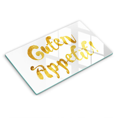 Płyta ochronna na indukcję Napis Guten Appetit!