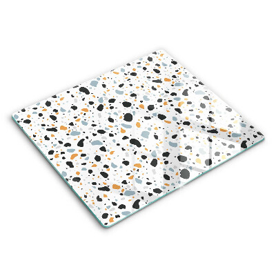 Szkło na płytę indukcyjną 60x52 cm Dekoracyjny kamień gres