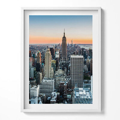 Obraz w ramce Widok na architekturę Nowego Yorku