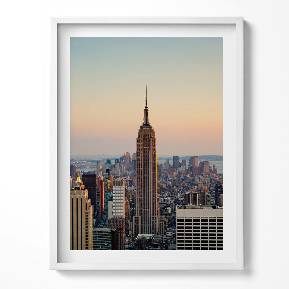Obraz w ramce Panorama Nowego Yorku