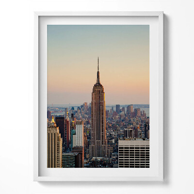 Obraz w ramce Panorama Nowego Yorku