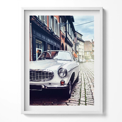 Obraz w ramce Retro samochód