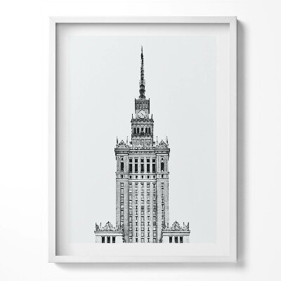 Obraz w ramce Pałac Kultury i Nauki Warszawa