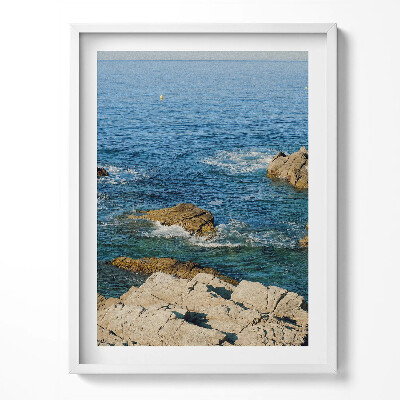 Obraz w ramce Wybrzeże Costa Brava