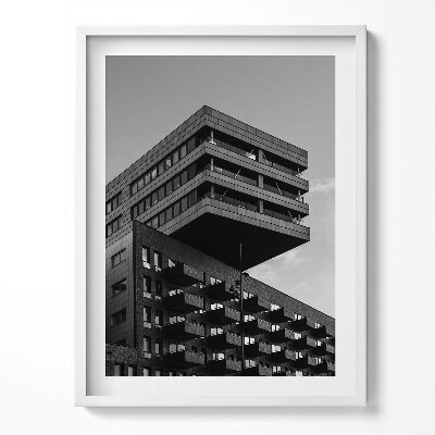 Obraz w ramce Architektura w Amsterdamie