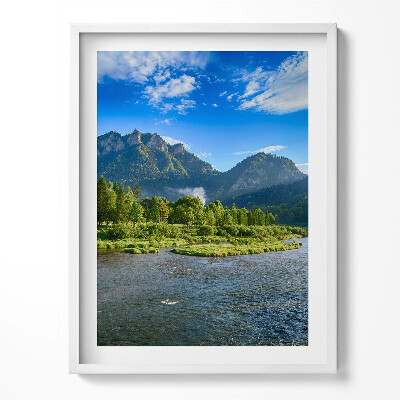 Obraz w ramce Zakręt Dunajca w Pieninach