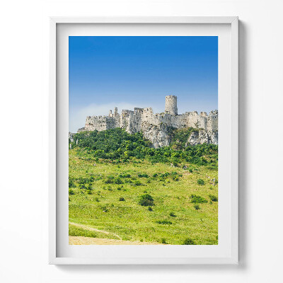 Obraz w ramce Zamek Spiski na Słowacji