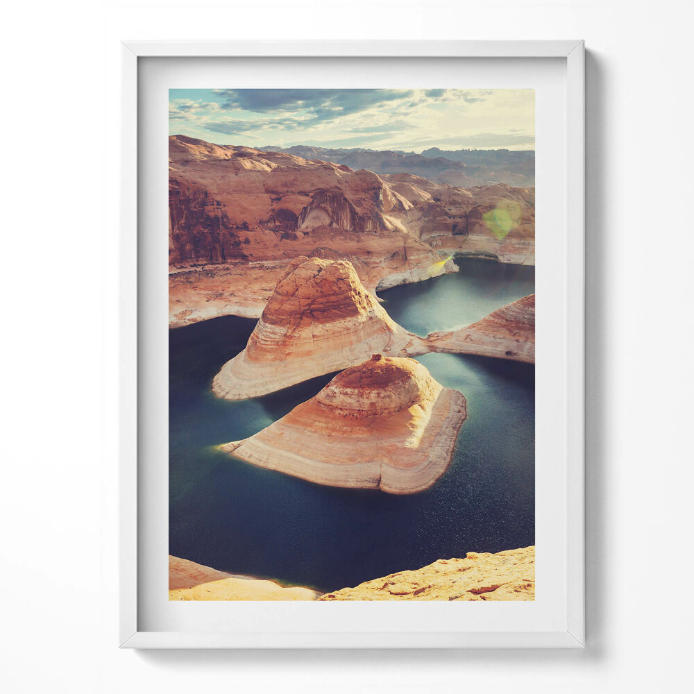 Obraz w ramce Jezioro Powel lake USA