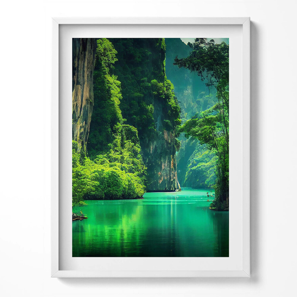 Obraz w ramce Podróż Tajlandia