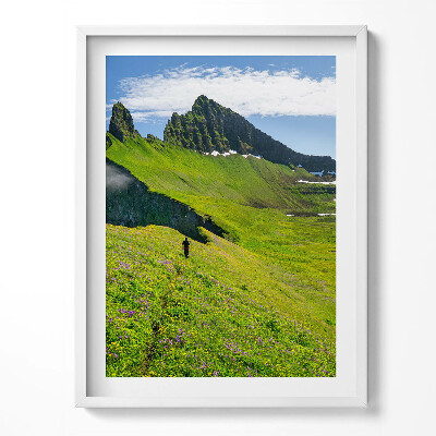 Obraz w ramce Rezerwat Hornstrandir Islandia