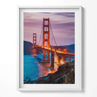 Obraz w ramce Most Golden Gate San Francisco