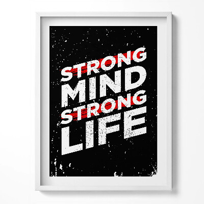 Obraz w ramce Napis motywacyjny 