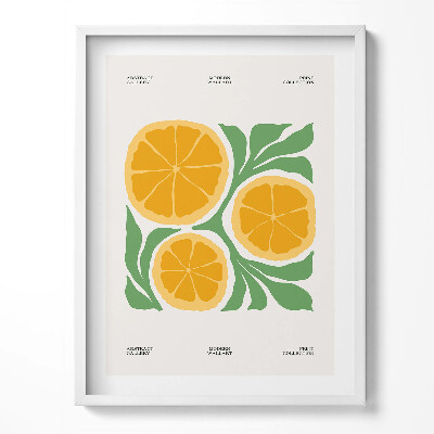 Obraz w ramce Ilustracja roślin i kwiatów