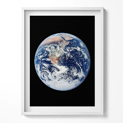 Obraz w ramce Ziemia widziana z kosmosu