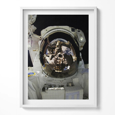 Obraz w ramce Astronauta w kosmosie NASA