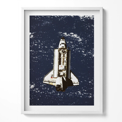 Obraz w ramce Statek kosmiczny NASA