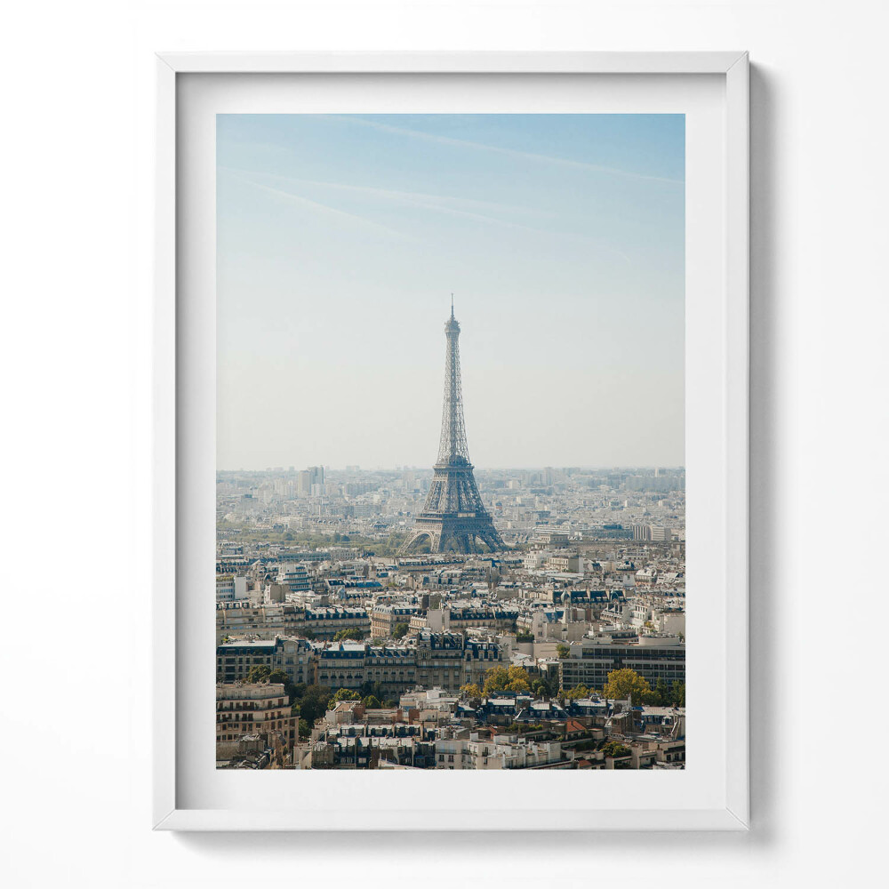 Obraz w ramce Paryż Francja Wieża Eiffla panorama