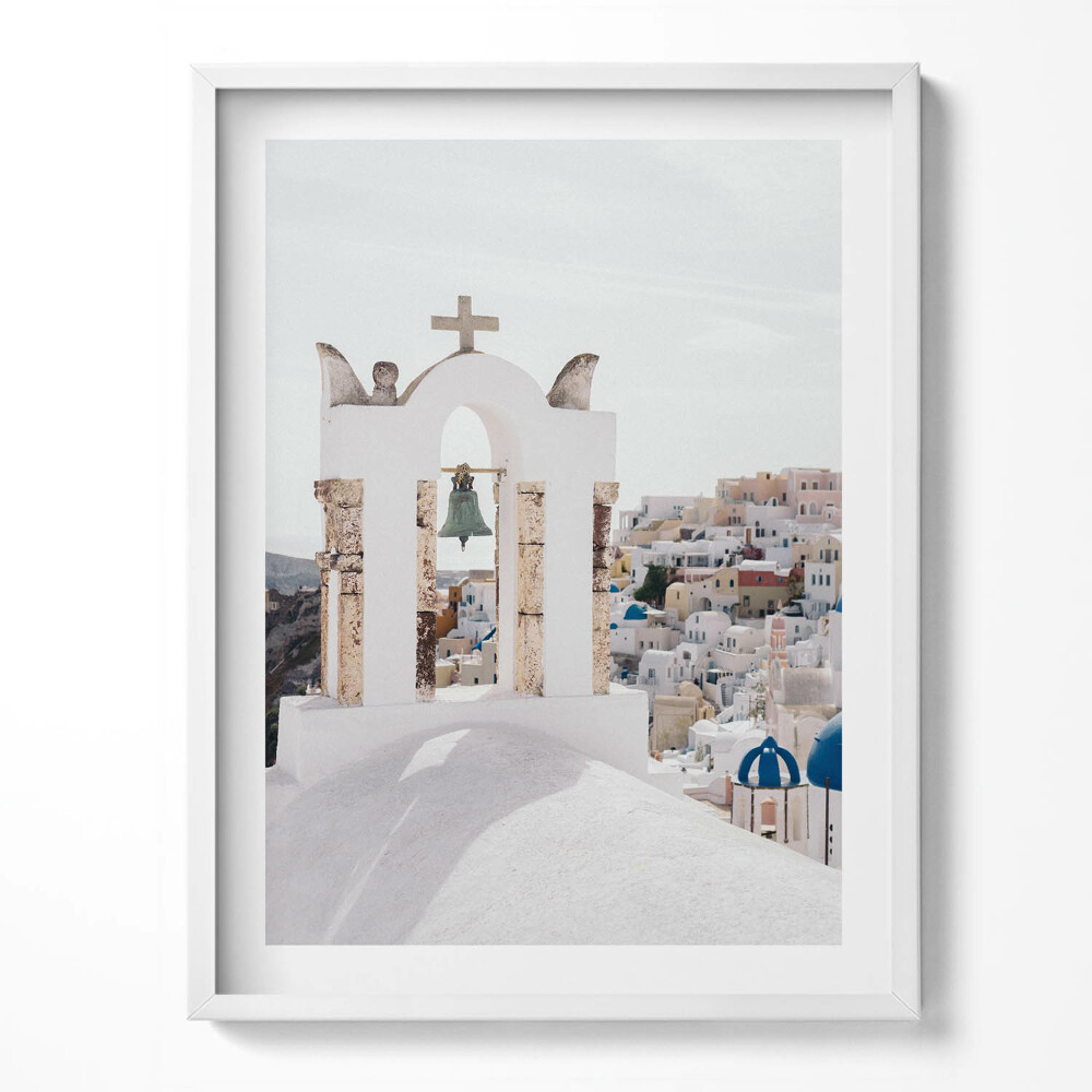 Obraz w ramce Architektura Grecji Santorini