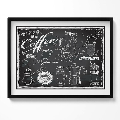 Obraz z ramką Ekspresy do kawy