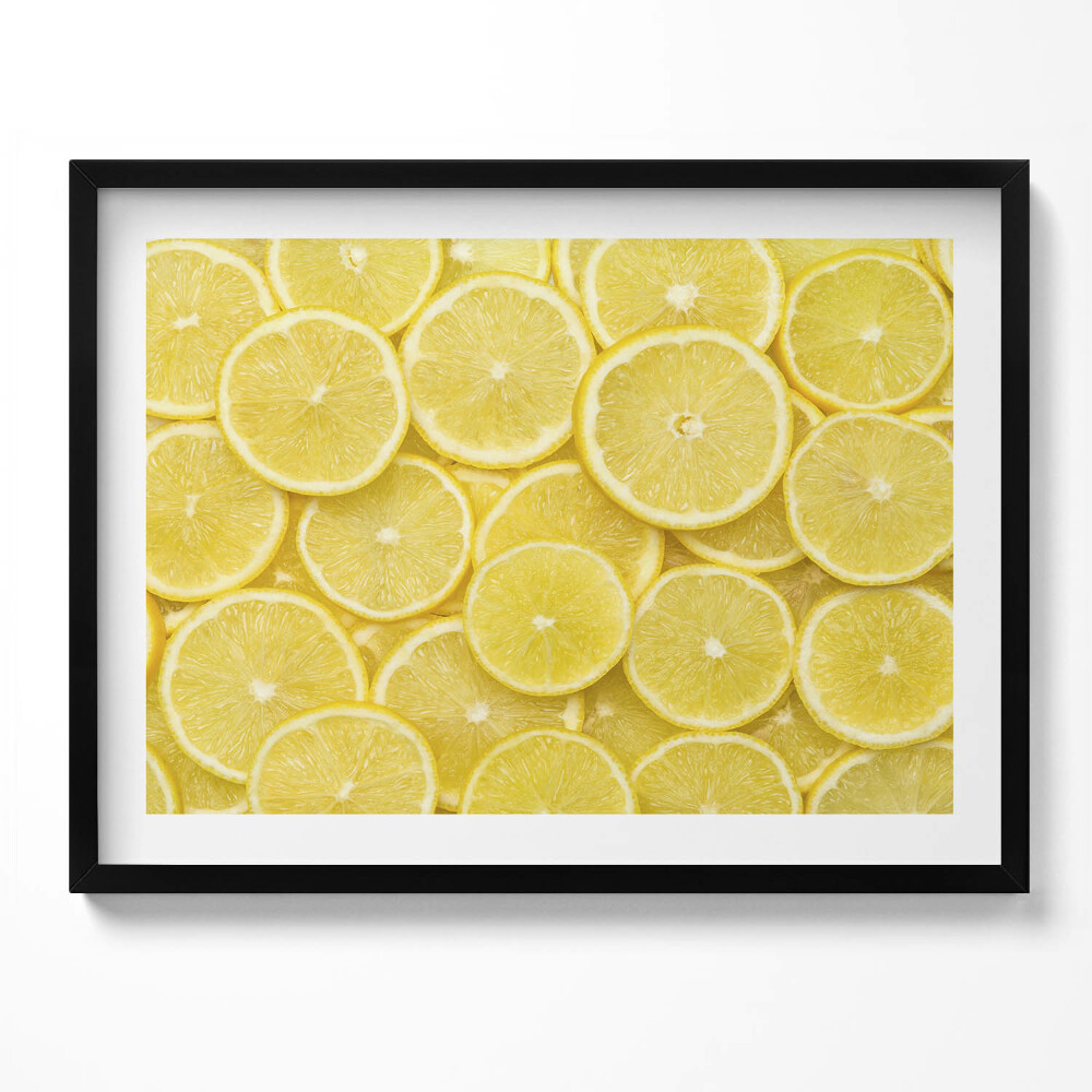Obraz z ramką Owoce cytryny