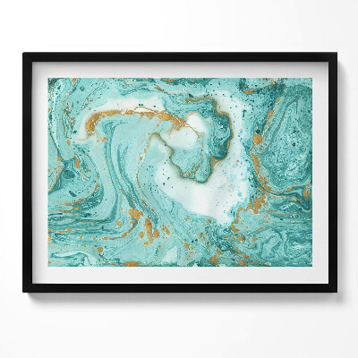 Obraz z ramką Dekoracyjna tekstura marmuru